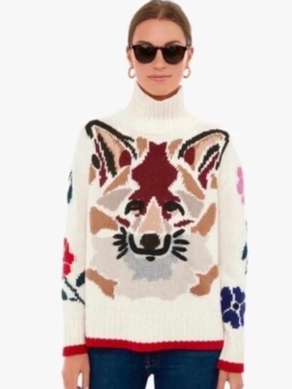 NWT Tuckernuck Artemis Mock Neck Sweater Multicolor Size S